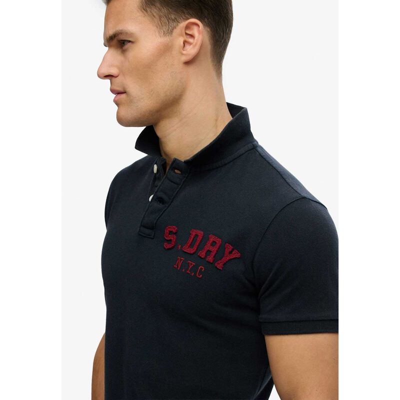 Superdry Vintage Athletic Polo image number 2